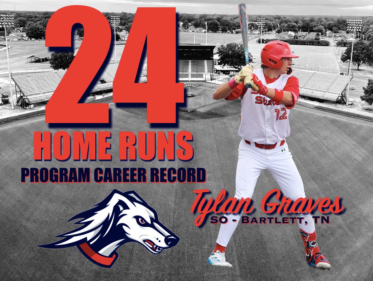 TYLAN GRAVES SETS SALUQI BASEBALL CAREER HOME RUN RECORD!